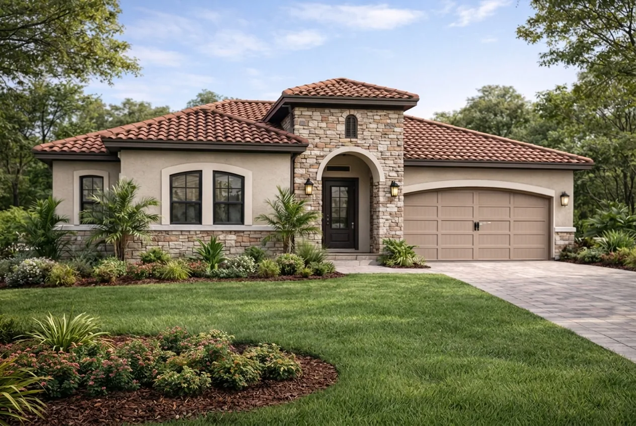 New single-family home by Fiorano Development in Florida